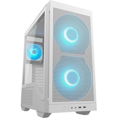 Cougar MX600 MAX RGB (ATX, mATX, Mini-ITX), Boîtier PC, Blanc Cougar MX600 MAX RGB (ATX, mATX, Mini-ITX), Boîtier PC, Blanc