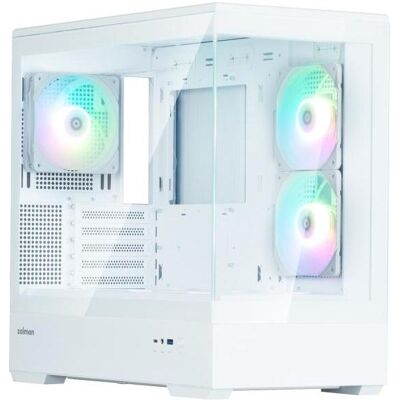 Zalman P30 V2 - Cabinet - Tour - Hvid (mATX), Boîtier PC, Blanc Zalman P30 V2 - Cabinet - Tour - Hvid (mATX), Boîtier PC, Blanc