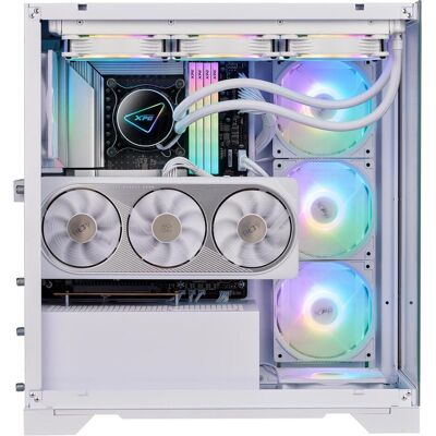 Adata XPG INVADER X/Midi Tower/Transpar./B??l?? (ATX, mATX, Mini-ITX), Boîtier PC, Blanc Adata XPG INVADER X/Midi Tower/Transpar./B??l?? (ATX, mATX, Mini-ITX), Boîtier PC, Blanc