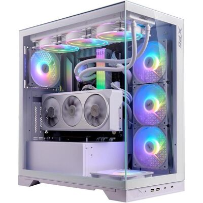 XPG Geh INVADER X (Case only) (ATX) Midi Tower blanc détail (ATX, mATX, Mini-ITX), Boîtier PC, Blanc XPG Geh INVADER X (Case only) (ATX) Midi Tower blanc détail (ATX, mATX, Mini-ITX), Boîtier PC, Blanc