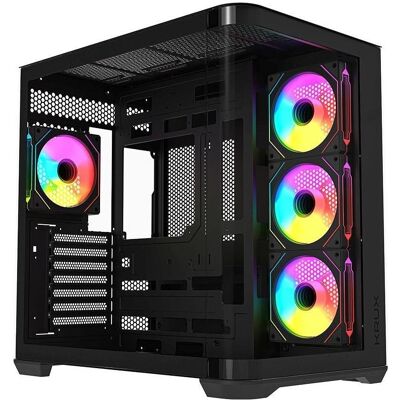 Krux Obudowa obudowa Tano (ATX, E-ATX, mATX, Mini-ITX), Boîtier PC, Noir Krux Obudowa obudowa Tano (ATX, E-ATX, mATX, Mini-ITX), Boîtier PC, Noir