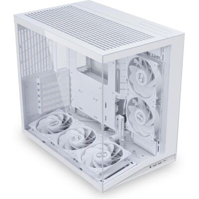 Lian-Li O11 Dynamic Mini V2 Flow (ATX, mATX, Mini-ITX), Boîtier PC, Blanc Lian-Li O11 Dynamic Mini V2 Flow (ATX, mATX, Mini-ITX), Boîtier PC, Blanc