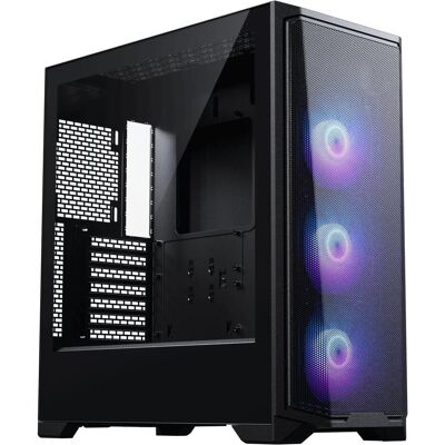 Phanteks PC-Gehäuse Eclipse G370A RGB Schwarz, Unterstützte (ATX, E-ATX, mATX, Mini-ITX, SSI EEB), Boîtier PC, Noir Phanteks PC-Gehäuse Eclipse G370A RGB Schwarz, Unterstützte (ATX, E-ATX, mATX, Mini-ITX, SSI EEB), Boîtier PC, Noir