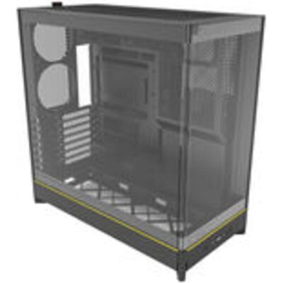 Montech HS02 (schwarz, Tempered Glass x 2) (ATX, mATX, Mini-ITX), Boîtier PC, Noir Montech HS02 (schwarz, Tempered Glass x 2) (ATX, mATX, Mini-ITX), Boîtier PC, Noir