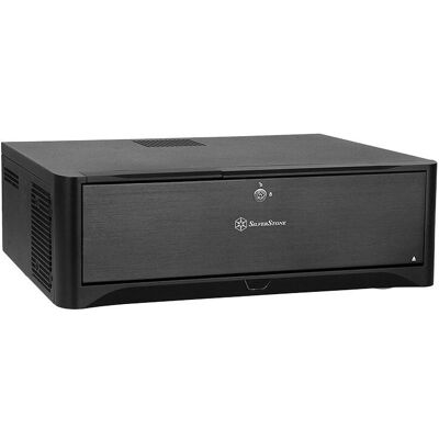 Silverstone SST-GD06B Grandia (mATX, Mini-ITX), Boîtier PC, Noir Silverstone SST-GD06B Grandia (mATX, Mini-ITX), Boîtier PC, Noir