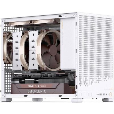 Jonsbo D32 PRO Mesh PC-Gehäuse, Mini-Gehäuse, mATX - weiss (mATX, Mini-ITX), Boîtier PC, Blanc Jonsbo D32 PRO Mesh PC-Gehäuse, Mini-Gehäuse, mATX - weiss (mATX, Mini-ITX), Boîtier PC, Blanc