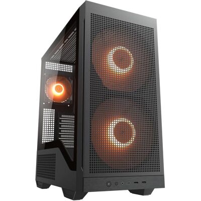 Cougar MX600 MAX RGB (ATX, mATX, Mini-ITX), Boîtier PC, Noir Cougar MX600 MAX RGB (ATX, mATX, Mini-ITX), Boîtier PC, Noir
