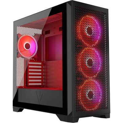 Boîtier PC Modecom Volcano Expanse T Apex ARGB Noir Boîtier PC Modecom Volcano Expanse T Apex ARGB Noir