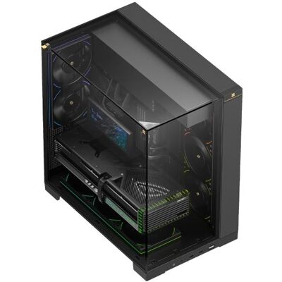 Thermalright Obudowa A70 czarna (ATX, mATX, Mini-ITX), Boîtier PC, Noir Thermalright Obudowa A70 czarna (ATX, mATX, Mini-ITX), Boîtier PC, Noir