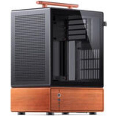 Jonsbo T7 PC-Gehäuse, Midi-Tower, mATX, Tempered Glass - schwarz (mATX, Mini-ITX), Boîtier PC, Noir, Marron Jonsbo T7 PC-Gehäuse, Midi-Tower, mATX, Tempered Glass - schwarz (mATX, Mini-ITX), Boîtier PC, Noir, Marron