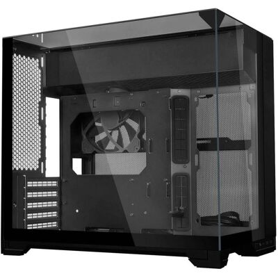 Lian-Li O11 Vision-M (mATX, Mini-ITX), Boîtier PC, Noir Lian-Li O11 Vision-M (mATX, Mini-ITX), Boîtier PC, Noir