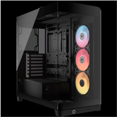 Corsair FRAME 4500X RS-R ARGB (ATX, E-ATX, mATX, Mini-ITX), Boîtier PC, Noir Corsair FRAME 4500X RS-R ARGB (ATX, E-ATX, mATX, Mini-ITX), Boîtier PC, Noir