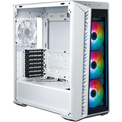 Cooler Master MasterBox 520 blanc (ATX, mATX, Mini-ITX, SSI CEB), Boîtier PC, Blanc Cooler Master MasterBox 520 blanc (ATX, mATX, Mini-ITX, SSI CEB), Boîtier PC, Blanc