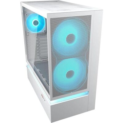 Cougar Gehäuse Midi-Tower CFV235, ARGB, Mesh, Weiss (ATX, mATX, Mini-ITX), Boîtier PC, Blanc Cougar Gehäuse Midi-Tower CFV235, ARGB, Mesh, Weiss (ATX, mATX, Mini-ITX), Boîtier PC, Blanc