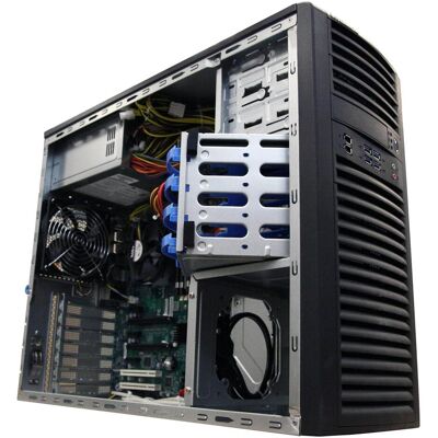 Supermicro SC732 D4-903B (ATX, E-ATX, mATX), Boîtier PC, Noir Supermicro SC732 D4-903B (ATX, E-ATX, mATX), Boîtier PC, Noir