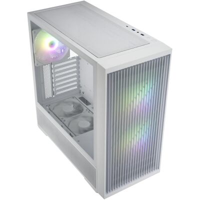 Fortron FSP M330-WA/Midi Tower/Transpar./White (ATX, mATX, Mini-ITX), Boîtier PC, Noir Fortron FSP M330-WA/Midi Tower/Transpar./White (ATX, mATX, Mini-ITX), Boîtier PC, Noir