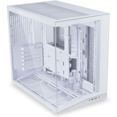 Lian-Li O11 Dynamic Mini V2 (ATX, mATX, Mini-ITX), Boîtier PC, Blanc Lian-Li O11 Dynamic Mini V2 (ATX, mATX, Mini-ITX), Boîtier PC, Blanc
