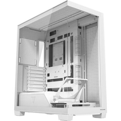 Modecom Obudowa Volcano Stellar Plus Midi Biała (ATX, mATX, Mini-ITX), Boîtier PC, Blanc Modecom Obudowa Volcano Stellar Plus Midi Biała (ATX, mATX, Mini-ITX), Boîtier PC, Blanc