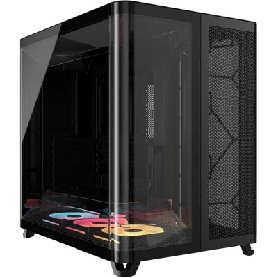 Corsair AIR 5400 LX-R LINK (ATX, E-ATX, mATX, Mini-ITX), Boîtier PC, Noir Corsair AIR 5400 LX-R LINK (ATX, E-ATX, mATX, Mini-ITX), Boîtier PC, Noir