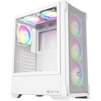 xyz X-CS-AIRONE3XM-W (ATX, mATX, Micro-ITX), Boîtier PC, Blanc xyz X-CS-AIRONE3XM-W (ATX, mATX, Micro-ITX), Boîtier PC, Blanc