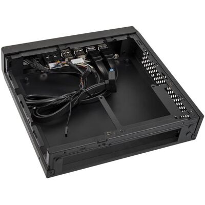 Akasa Cypher MX3 Thin Mini-ITX Case, OEM - juodas (Mini ITX Thin Mini ITX), Boîtier PC, Noir Akasa Cypher MX3 Thin Mini-ITX Case, OEM - juodas (Mini ITX Thin Mini ITX), Boîtier PC, Noir