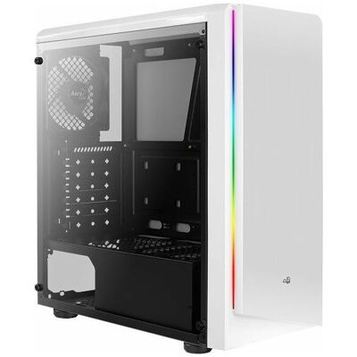 Aerocool Rift (ATX, mATX, Mini-ITX), Boîtier PC, Blanc Aerocool Rift (ATX, mATX, Mini-ITX), Boîtier PC, Blanc