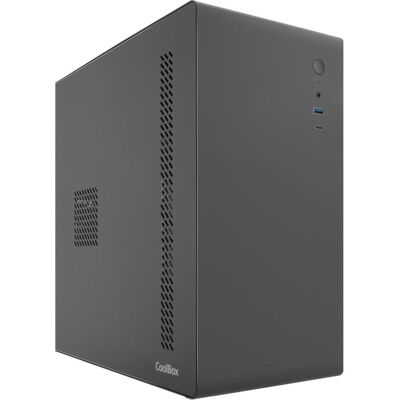 CoolBox COO-PCM640C-0 (mATX), Boîtier PC, Noir CoolBox COO-PCM640C-0 (mATX), Boîtier PC, Noir