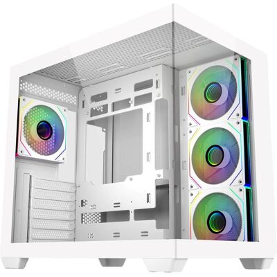 Cooler Master CoolerMaster Geh Elite 681 White (ATX, mATX, Mini-ITX), Boîtier PC, Blanc Cooler Master CoolerMaster Geh Elite 681 White (ATX, mATX, Mini-ITX), Boîtier PC, Blanc