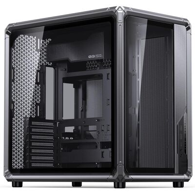 Jonsbo X400 PC-Gehäuse, Midi-Tower, ATX, Tempered Glass - grau (ATX, mATX, Mini-ITX), Boîtier PC, Gris Jonsbo X400 PC-Gehäuse, Midi-Tower, ATX, Tempered Glass - grau (ATX, mATX, Mini-ITX), Boîtier PC, Gris