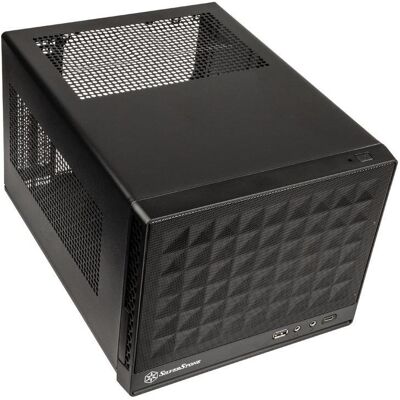 Silverstone SG13 (DTX, ITX), Boîtier PC, Noir Silverstone SG13 (DTX, ITX), Boîtier PC, Noir