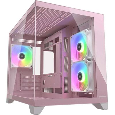 Cougar Gehäuse Mini-Tower FV150, ARGB, Pink (mATX, Mini-ITX), Boîtier PC, Rose, Pink Cougar Gehäuse Mini-Tower FV150, ARGB, Pink (mATX, Mini-ITX), Boîtier PC, Rose, Pink