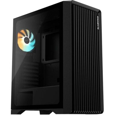 Gigabyte GB-C103G Black Case RGB (mATX), Boîtier PC, Noir Gigabyte GB-C103G Black Case RGB (mATX), Boîtier PC, Noir