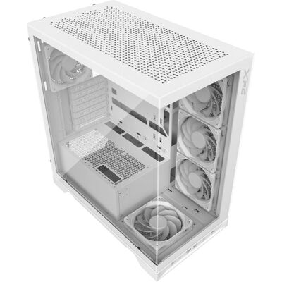 Adata XPG INVADER X/Midi Tower/Transpar./B??l?? (ATX, mATX, Mini-ITX), Boîtier PC, Blanc Adata XPG INVADER X/Midi Tower/Transpar./B??l?? (ATX, mATX, Mini-ITX), Boîtier PC, Blanc