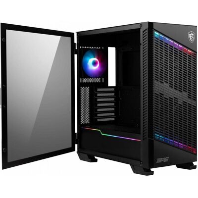 MSI MPG VELOX 100R AIRFLOW 306-7G18P21-809 détail (ATX), Boîtier PC, Noir MSI MPG VELOX 100R AIRFLOW 306-7G18P21-809 détail (ATX), Boîtier PC, Noir