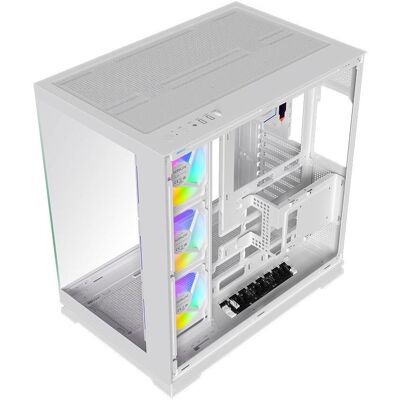 Krux Obudowa obudowa Atron White (ATX, mATX, Mini-ITX), Boîtier PC, Blanc Krux Obudowa obudowa Atron White (ATX, mATX, Mini-ITX), Boîtier PC, Blanc