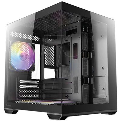 Antec Geh CX60M ARGB B Mini Tower schwarz retail (mATX, Mini-ITX), Boîtier PC, Noir Antec Geh CX60M ARGB B Mini Tower schwarz retail (mATX, Mini-ITX), Boîtier PC, Noir