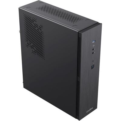 CoolBox PC micro ATX T370 Slim (mATX, Mini-ITX), Boîtier PC, Noir CoolBox PC micro ATX T370 Slim (mATX, Mini-ITX), Boîtier PC, Noir
