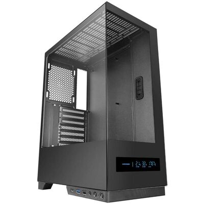 Tacens MARS MC-PULSAR LCD ATX- obudowa (ATX, mATX, Mini-ITX), Boîtier PC, Noir Tacens MARS MC-PULSAR LCD ATX- obudowa (ATX, mATX, Mini-ITX), Boîtier PC, Noir