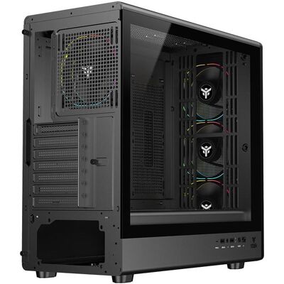 Itek MESHCORE 36B (ATX, mATX, Mini-ITX), Boîtier PC, Noir Itek MESHCORE 36B (ATX, mATX, Mini-ITX), Boîtier PC, Noir