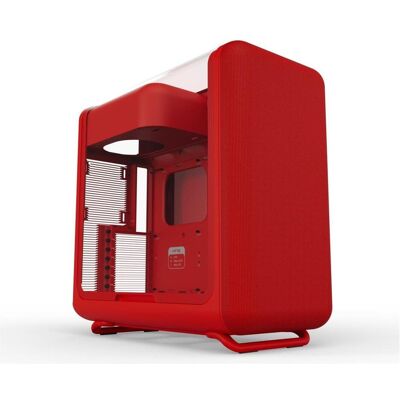 Hyte X50 Mid Tower Case Cherry (ATX), Boîtier PC, Rouge Hyte X50 Mid Tower Case Cherry (ATX), Boîtier PC, Rouge