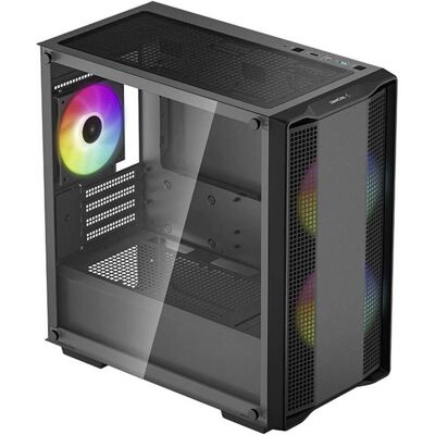 Deepcool CC360 (mATX), Boîtier PC, Noir Deepcool CC360 (mATX), Boîtier PC, Noir
