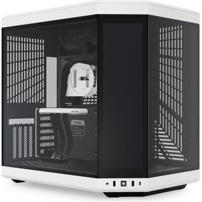 Hyte Y70 Touch Infinite (ATX, E-ATX, ITX, mATX), Boîtier PC, Blanc, Noir Hyte Y70 Touch Infinite (ATX, E-ATX, ITX, mATX), Boîtier PC, Blanc, Noir