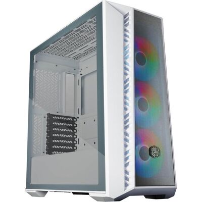 Cooler Master Masterbox 520 Mesh ARGB (ATX, E-ATX, mATX, Mini-ITX, SSI CEB), Boîtier PC, Blanc Cooler Master Masterbox 520 Mesh ARGB (ATX, E-ATX, mATX, Mini-ITX, SSI CEB), Boîtier PC, Blanc