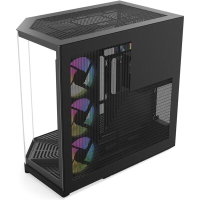 Hyte Y50 Pitch Black (ATX, E-ATX, mATX, Mini-ITX), Boîtier PC, Noir Hyte Y50 Pitch Black (ATX, E-ATX, mATX, Mini-ITX), Boîtier PC, Noir
