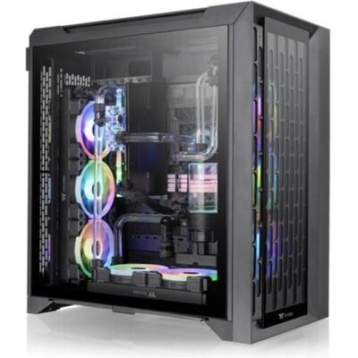 Thermaltake Tt CTE C700 TG ARGB E-ATX bk CA-1X7-00F1WN-01 (ATX, E-ATX, mATX, Mini-ITX), Boîtier PC, Noir Thermaltake Tt CTE C700 TG ARGB E-ATX bk CA-1X7-00F1WN-01 (ATX, E-ATX, mATX, Mini-ITX), Boîtier PC, Noir