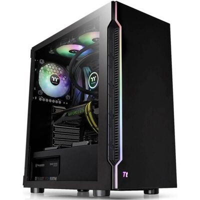 Thermaltake H200 TG Win (ATX, mATX, Mini-ITX), Boîtier PC, Noir Thermaltake H200 TG Win (ATX, mATX, Mini-ITX), Boîtier PC, Noir