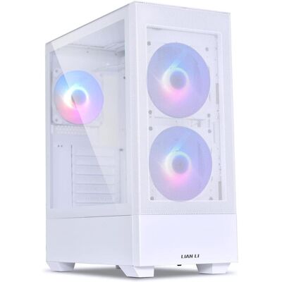 Lian-Li LANCOOL 205 Mesh C Tour midi (ATX, mATX, Mini-ITX), Boîtier PC, Blanc Lian-Li LANCOOL 205 Mesh C Tour midi (ATX, mATX, Mini-ITX), Boîtier PC, Blanc