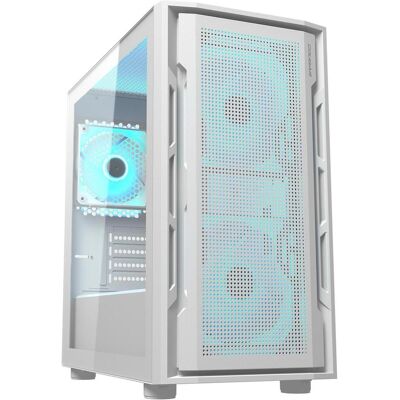 Cougar Uniface Mini RGB (mATX, Mini-ITX), Boîtier PC, Blanc Cougar Uniface Mini RGB (mATX, Mini-ITX), Boîtier PC, Blanc