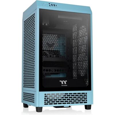 Thermaltake The Tower 200 (Mini-ITX), Boîtier PC, Turquoise Thermaltake The Tower 200 (Mini-ITX), Boîtier PC, Turquoise