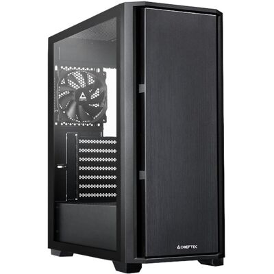 Chieftec AS-02B-TG-OP (ATX, mATX, Mini-ITX), Boîtier PC, Noir Chieftec AS-02B-TG-OP (ATX, mATX, Mini-ITX), Boîtier PC, Noir